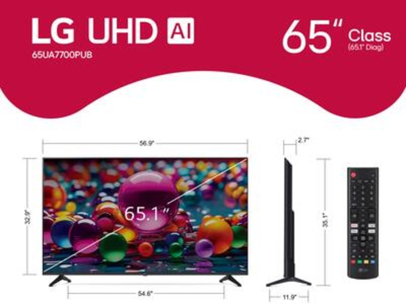 تلفزيون إل جي 65 بوصة OLED